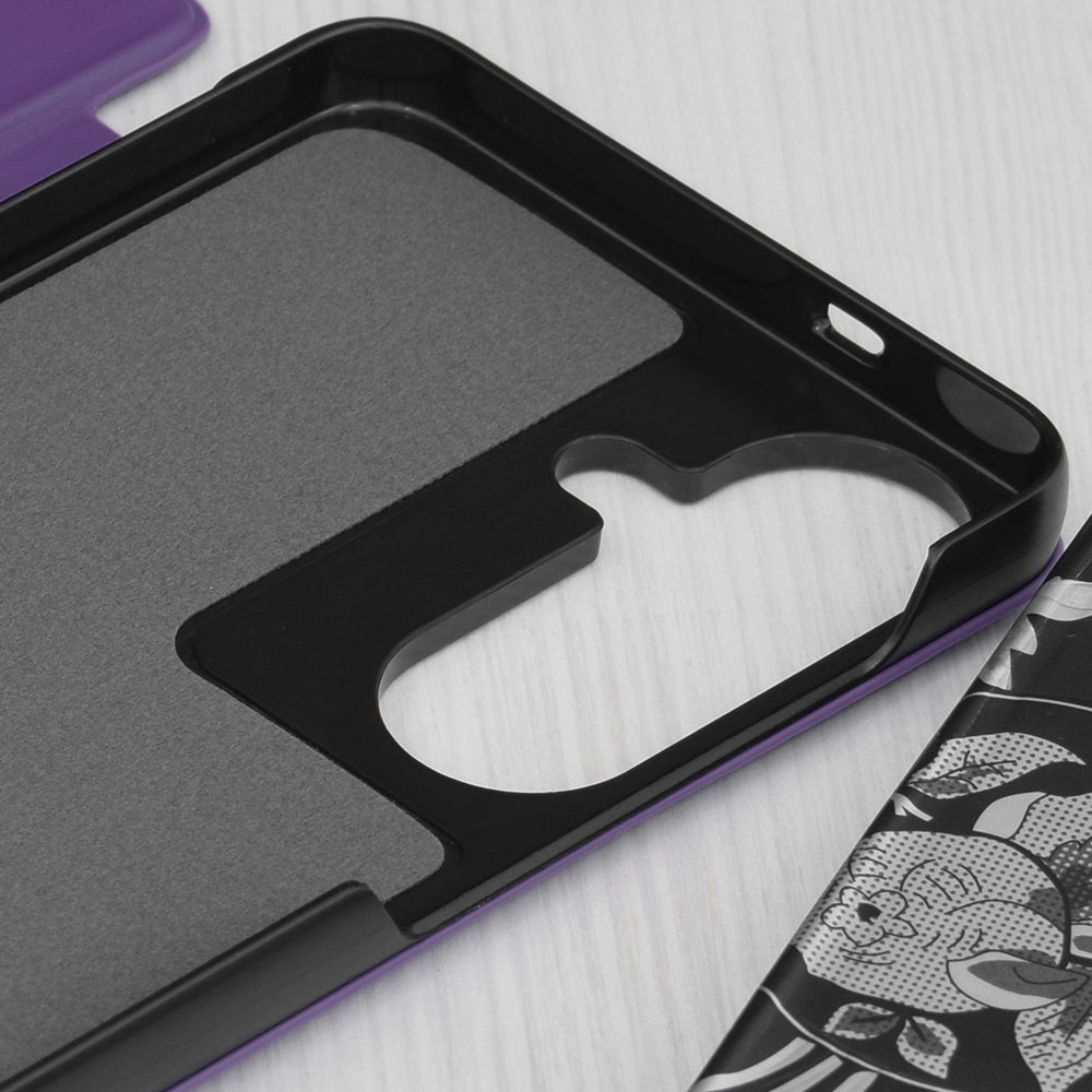 Kotelo Samsung Galaxy S26 Plus S947:lle, Techsuit, eFold, Violetti