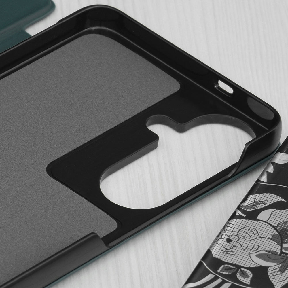 Kotelo Samsung Galaxy S26 Plus S947:lle, Techsuit, eFold, Tummanvihreä