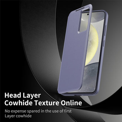 Kotelo Samsung Galaxy S26 Plus:lle, Techsuit, SmartView, Violetti