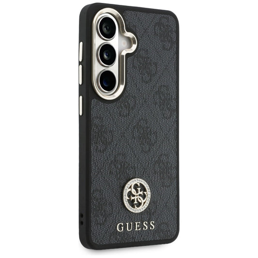 Kotelo Samsung Galaxy S26 S942:lle, GUESS, 4G Big Rhinestone Triangle Strap, Musta
