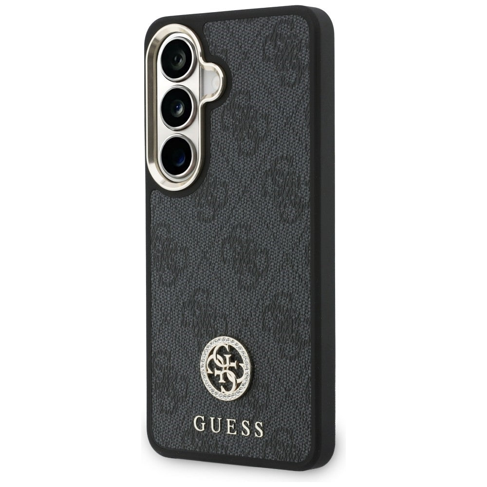 Kotelo Samsung Galaxy S26 S942:lle, GUESS, 4G Big Rhinestone Triangle Strap, Musta
