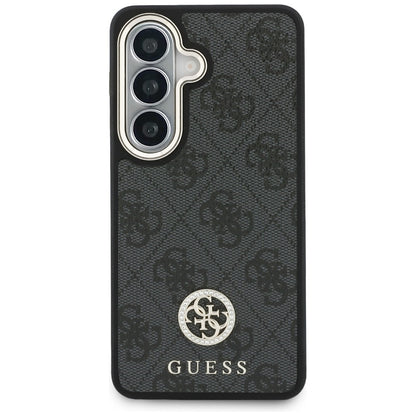 Kotelo Samsung Galaxy S26 S942:lle, GUESS, 4G Big Rhinestone Triangle Strap, Musta