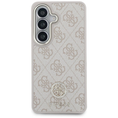 Suojakotelo Samsung Galaxy S26 S942:lle, GUESS, 4G Big Rhinestone Triangle Strap, Pinkki