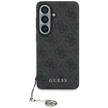 Suojakotelo Samsung Galaxy S26 S942:lle, Guess, 4G Classic Logo Charm, Musta