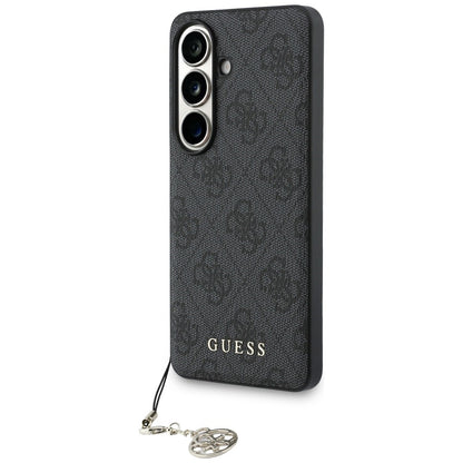 Suojakotelo Samsung Galaxy S26 S942:lle, Guess, 4G Classic Logo Charm, Musta