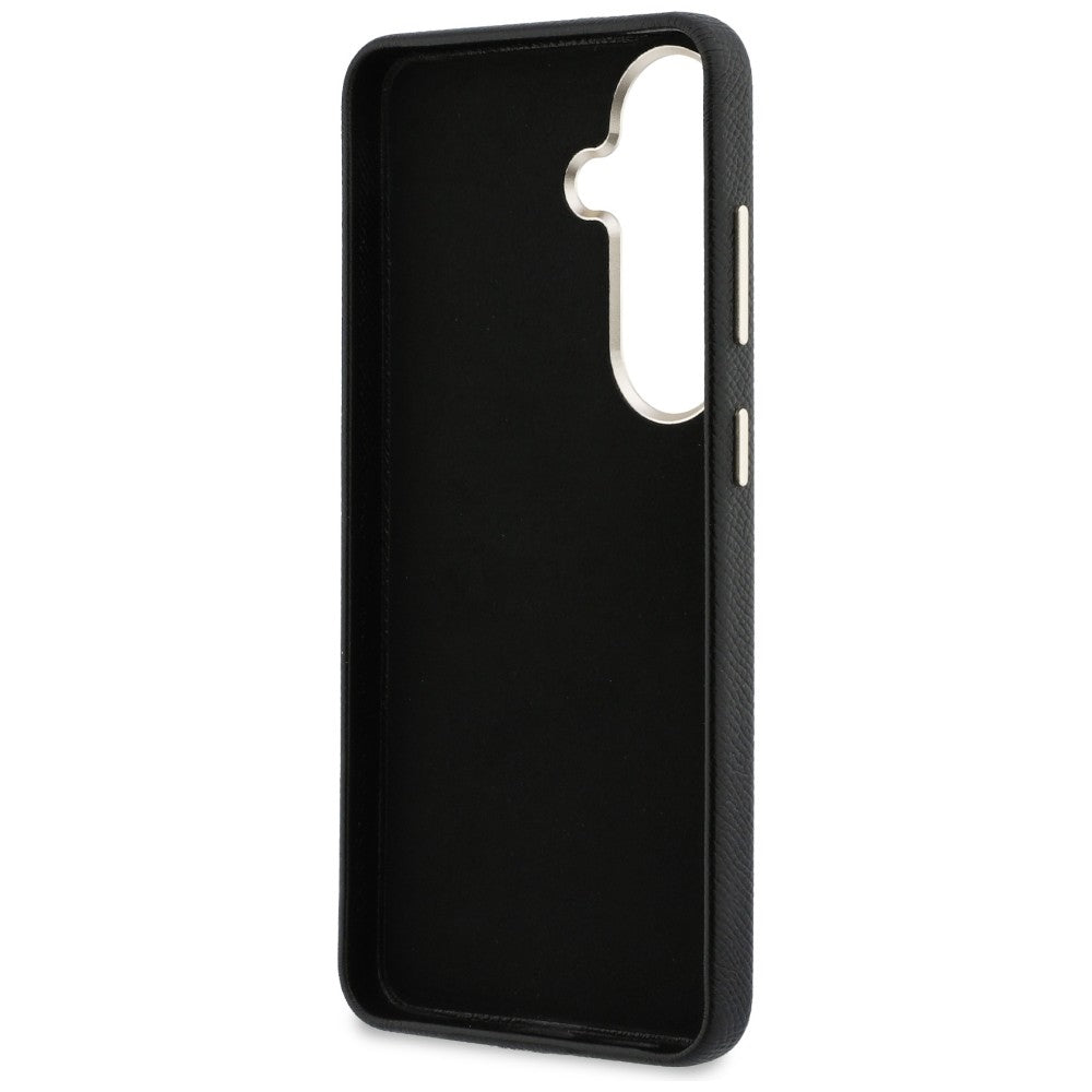 Suojakotelo Samsung Galaxy S26 S942:lle, Guess, 4G Grained Big and Classic Logo, Musta