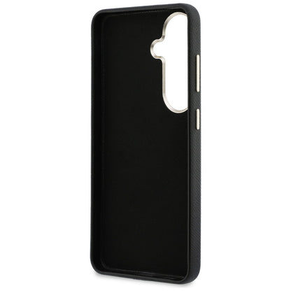 Suojakotelo Samsung Galaxy S26 S942:lle, Guess, 4G Grained Big and Classic Logo, Musta