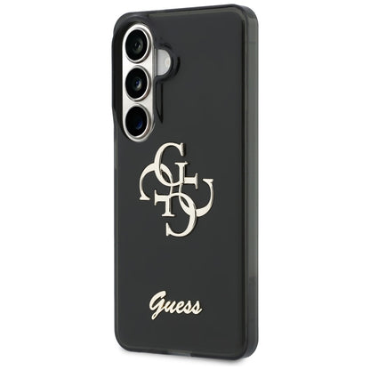 Suojakotelo Samsung Galaxy S26 S942:lle, Guess, IML Big Metal 4G Script, Musta