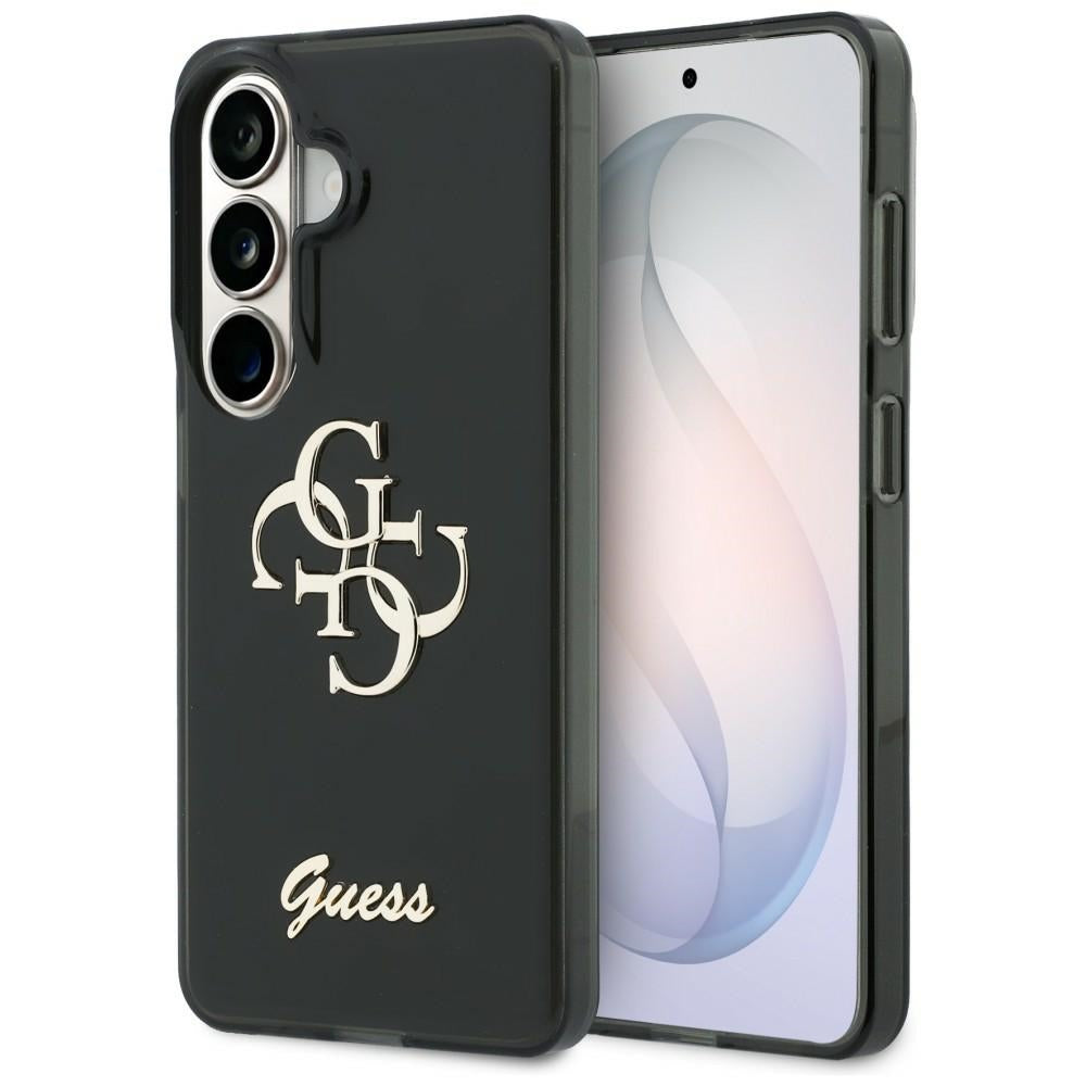 Suojakotelo Samsung Galaxy S26 S942:lle, Guess, IML Big Metal 4G Script, Musta