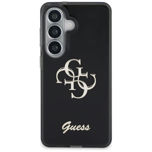 Suojakotelo Samsung Galaxy S26 S942:lle, Guess, IML Big Metal 4G Script, Musta