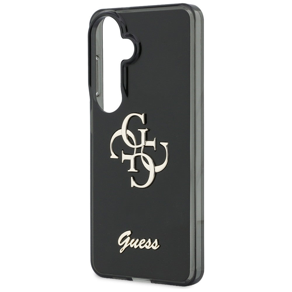 Suojakotelo Samsung Galaxy S26 S942:lle, Guess, IML Big Metal 4G Script, Musta