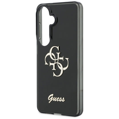 Suojakotelo Samsung Galaxy S26 S942:lle, Guess, IML Big Metal 4G Script, Musta