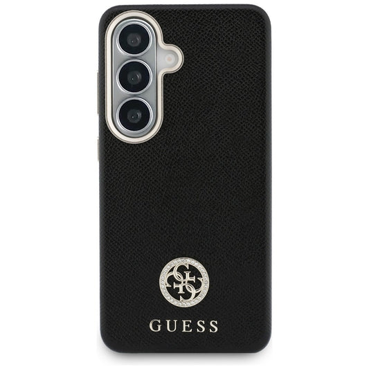 Kotelo Samsung Galaxy S26 S942:lle, Guess, Rhinestone Round Logo, Musta