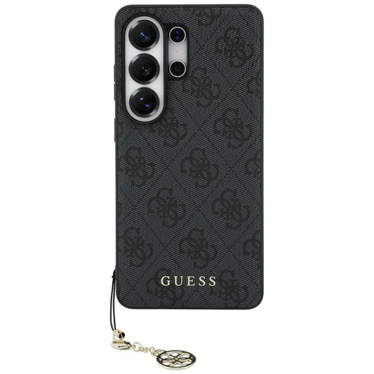 Suojakotelo Samsung Galaxy S26 Ultra S948:lle, Guess, 4G Classic Logo Charm, Musta
