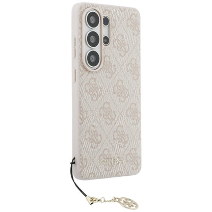 Suojakotelo Samsung Galaxy S26 Ultra S948:lle, Guess, 4G Classic Logo Charm, Pinkki