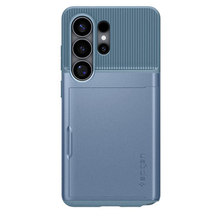 Kotelo Samsung Galaxy S26 Ultra S948:lle, Spigen, Slim Armor CS, Sininen ACS11225