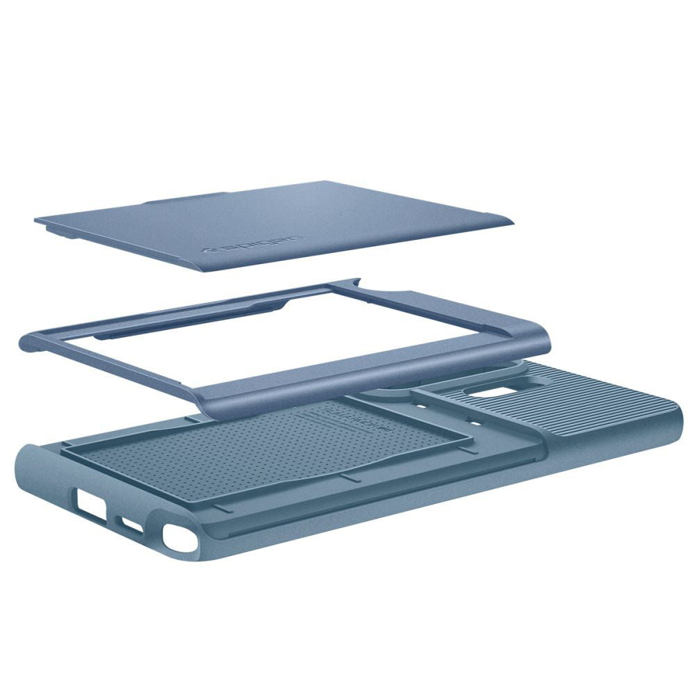 Kotelo Samsung Galaxy S26 Ultra S948:lle, Spigen, Slim Armor CS, Sininen ACS11225