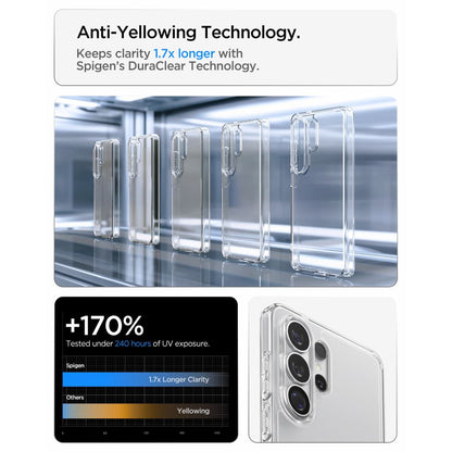 Suojakotelo Samsung Galaxy S26 Ultra S948:lle, Spigen, Ultra Hybrid, Läpinäkyvä ACS10677