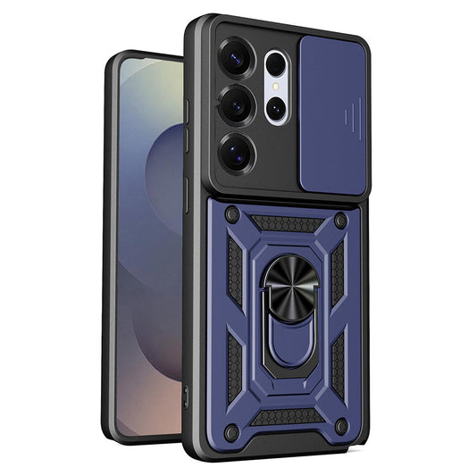 Kotelo Samsung Galaxy S26 Ultra, Techsuit, CamShield, Sininen