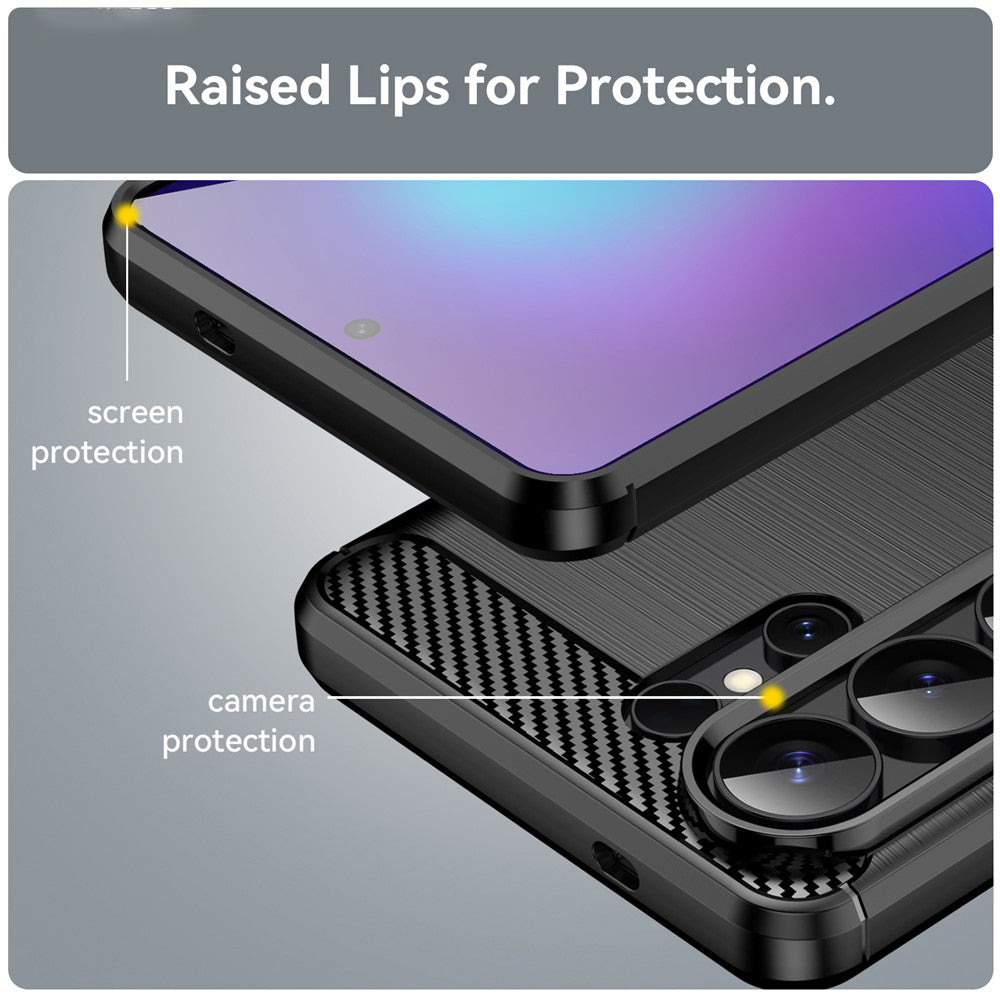 Kotelo Samsung Galaxy S26 Ultra, Techsuit, Carbon, Musta