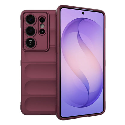 Kuori Samsung Galaxy S26 Ultra S948:lle, Techsuit, Magic Shield, Viininpunainen