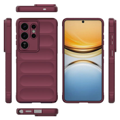 Kuori Samsung Galaxy S26 Ultra S948:lle, Techsuit, Magic Shield, Viininpunainen