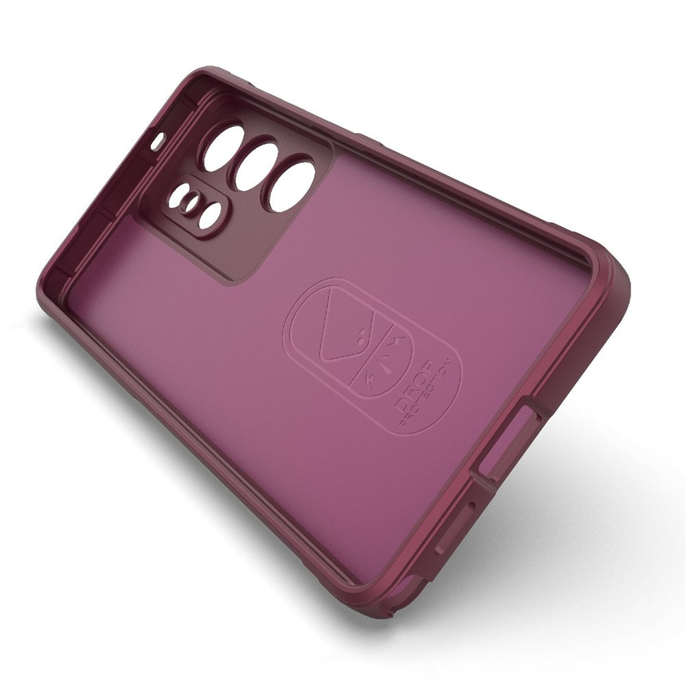 Kuori Samsung Galaxy S26 Ultra S948:lle, Techsuit, Magic Shield, Viininpunainen
