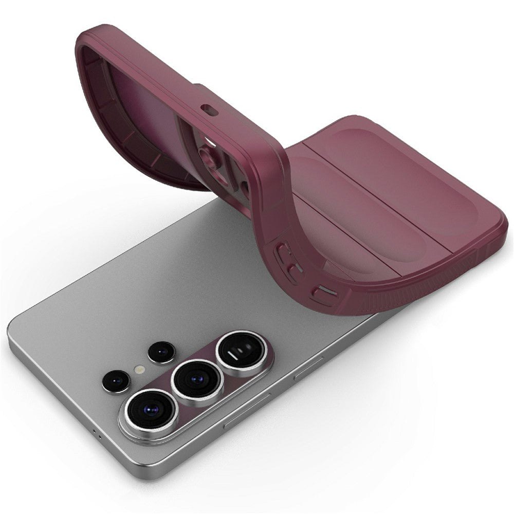 Kuori Samsung Galaxy S26 Ultra S948:lle, Techsuit, Magic Shield, Viininpunainen