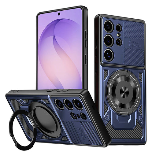 Kotelo Samsung Galaxy S26 Ultra, Techsuit, RuggedCam, Sininen