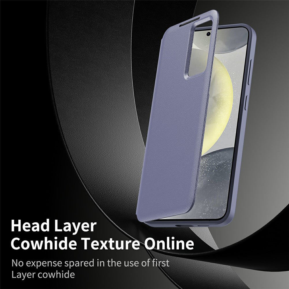 Kotelo Samsung Galaxy S26 Ultra, Techsuit, SmartView, Violetti