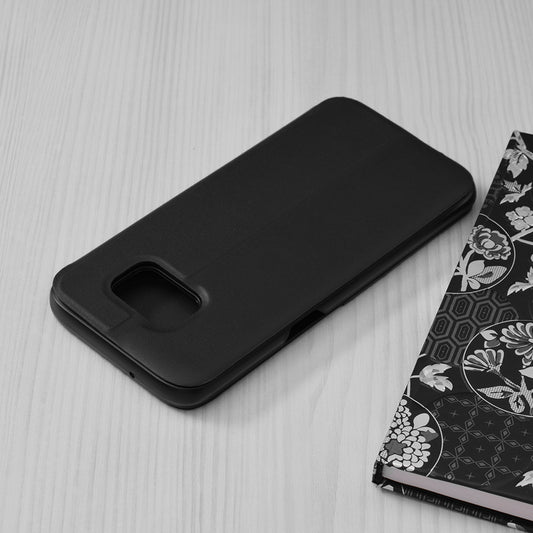 Kuori Samsung Galaxy S7 edge G935:lle, Techsuit, eFold, Musta