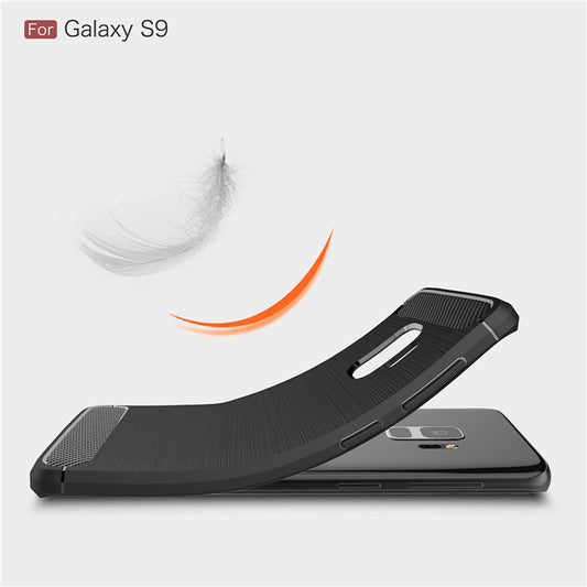 Kuori Samsung Galaxy S9 G960:lle, Techsuit, Hiili, Musta