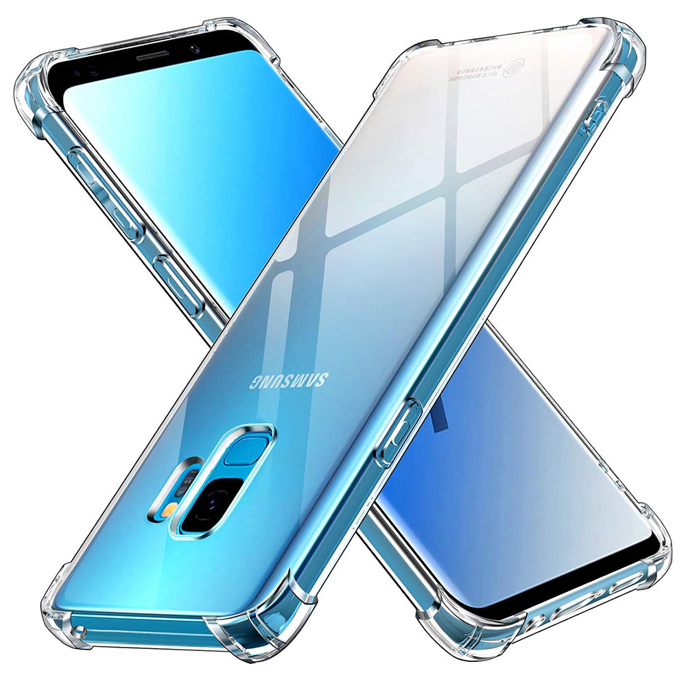 Case for Samsung Galaxy S9 G960, Techsuit, Shockproof Clear, Transparent