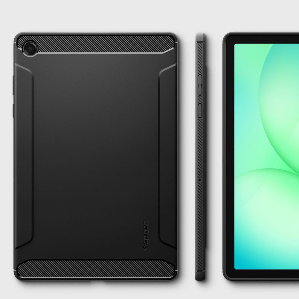 Case for Samsung Galaxy Tab A11+, Spigen, Rugged Armor, Matte Black ACS10463
