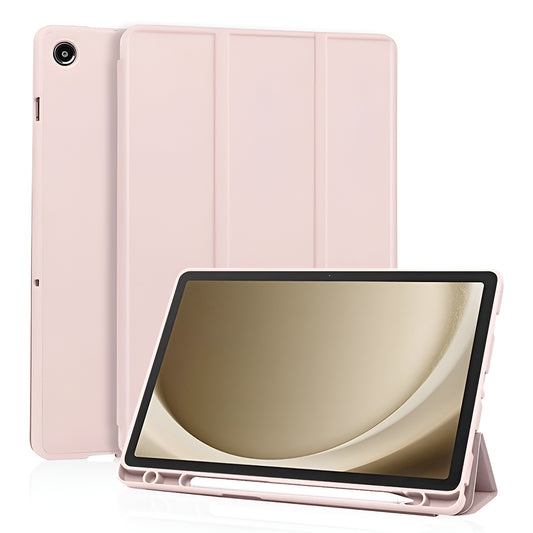 Suojakuori Samsung Galaxy Tab A11+ / Tab A9+, Techsuit, Flex Trifold, Vaaleanpunainen
