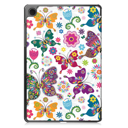 Kuori Samsung Galaxy Tab A11+ / Tab A9+ -tabletille, Techsuit, FoldPro Butterfly, Monivärinen