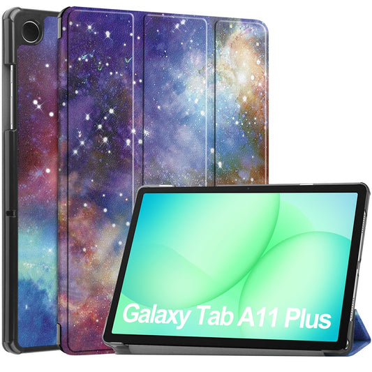 Kuori Samsung Galaxy Tab A11+ / Tab A9+ -tabletille, Techsuit, FoldPro Galaxy, Monivärinen