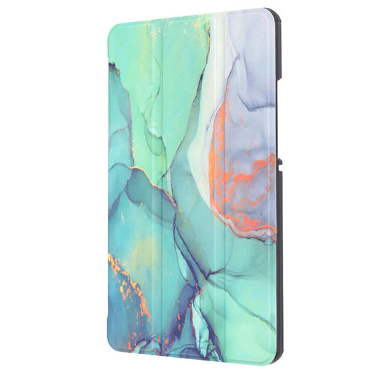 Kuori Samsung Galaxy Tab A11+ / Tab A9+ -tabletille, Techsuit, FoldPro Green Time, monivärinen