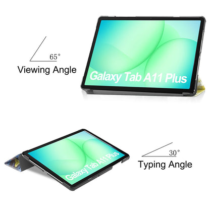 Case for Samsung Galaxy Tab A11+ / Tab A9+, Techsuit, FoldPro Starry Night, Multicolor