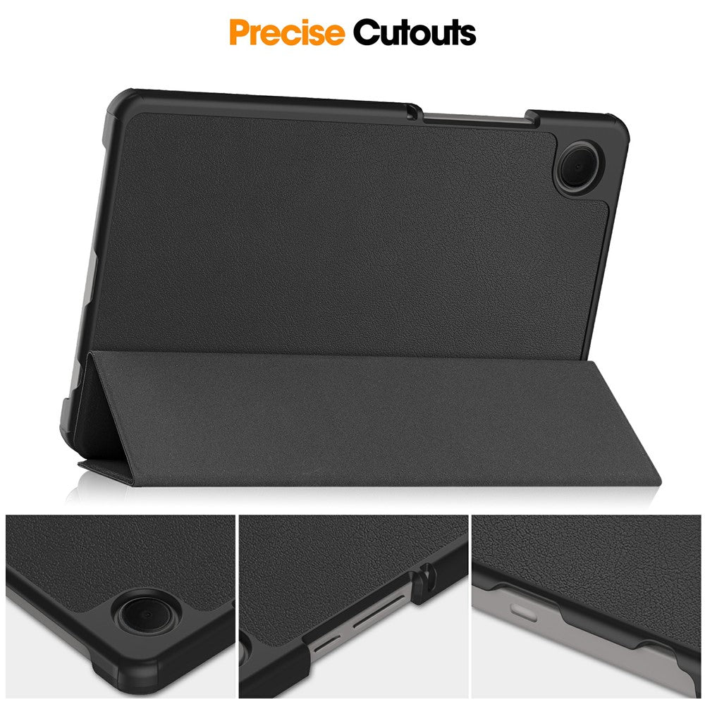 Kuori Samsung Galaxy Tab A11 / Tab A9:lle, Techsuit, FoldPro Uusi Malli, Musta