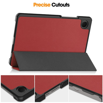 Kuori Samsung Galaxy Tab A11 / Tab A9:lle, Techsuit, FoldPro Uusi malli, Punainen