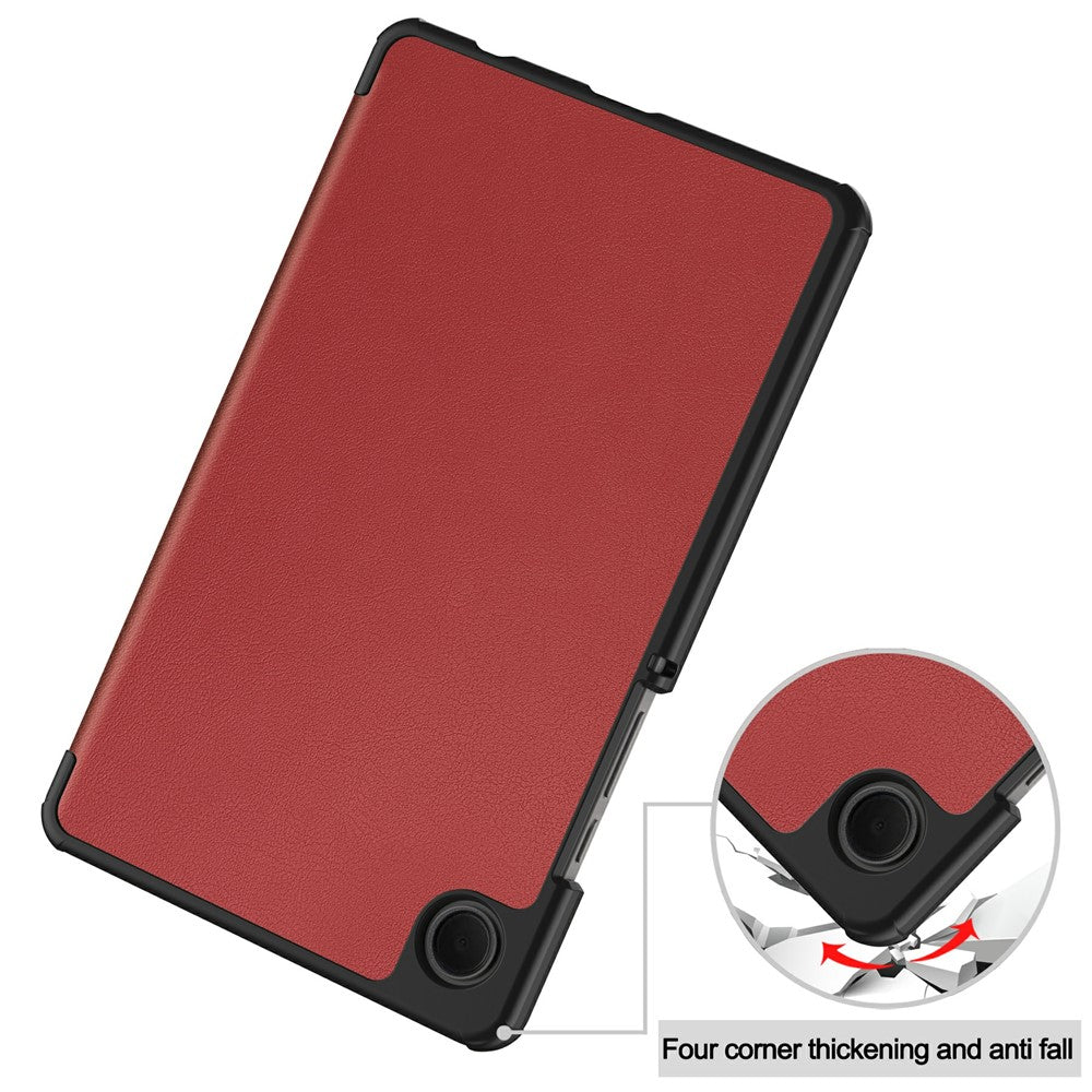 Kuori Samsung Galaxy Tab A11 / Tab A9:lle, Techsuit, FoldPro Uusi malli, Punainen