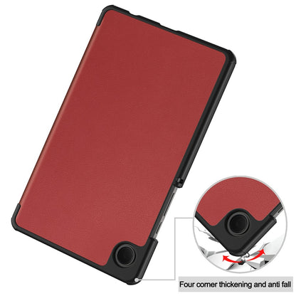 Kuori Samsung Galaxy Tab A11 / Tab A9:lle, Techsuit, FoldPro Uusi malli, Punainen