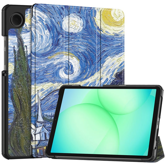 Kuori Samsung Galaxy Tab A11 / Tab A9:lle, Techsuit, FoldPro Starry Night Uusi malli, Monivärinen