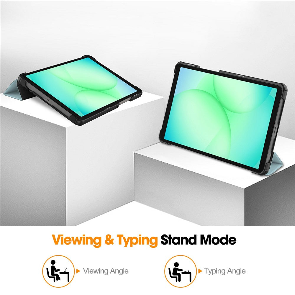 Kuori Samsung Galaxy Tab A11 / Tab A9:lle, Techsuit, FoldPro Unicorn Uusi Malli, Monivärinen