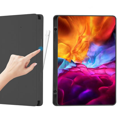 Kuori Samsung Galaxy Tab A7 Lite -tabletille, Techsuit, Flex Trifold, Musta