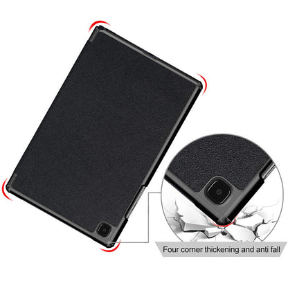 Kuori Samsung Galaxy Tab A7 Lite -tabletille, Techsuit, FoldPro, Musta