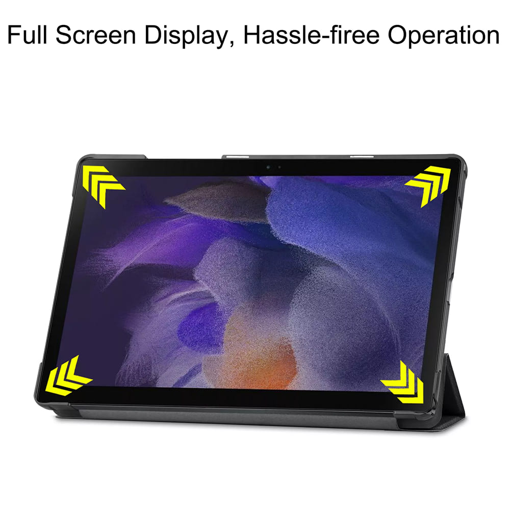 Kuori Samsung Galaxy Tab A8 10.5 (2021) -tabletille, Techsuit, FoldPro, Musta