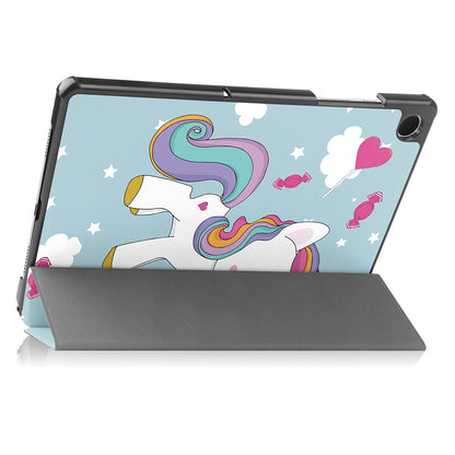 Kuori Samsung Galaxy Tab A9+:lle, Techsuit, FoldPro Unicorn, Monivärinen
