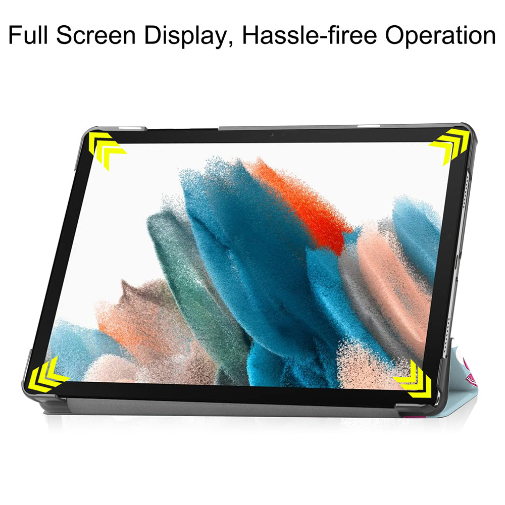 Kuori Samsung Galaxy Tab A9+:lle, Techsuit, FoldPro Unicorn, Monivärinen